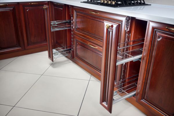 Cherry Cabinet Refacing in Red Oak