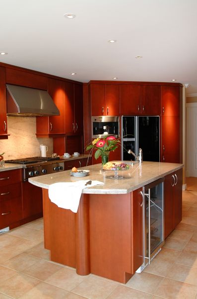 Cherry Cabinet Repair in Red Oak